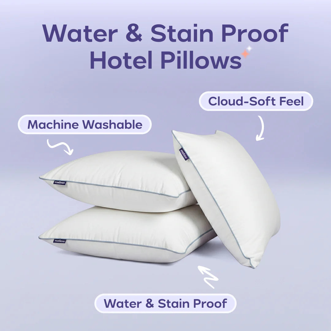 Mello Hotel Pillow Waterproof & Stain-Resistant